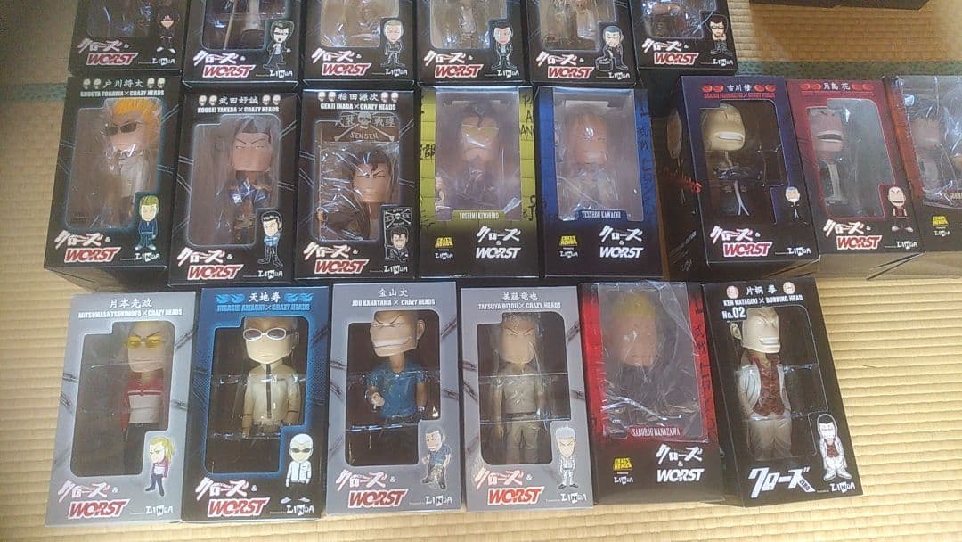 クローズ　ワースト CRAZY HEADS　フィギュア　武装戦線　坊屋春道