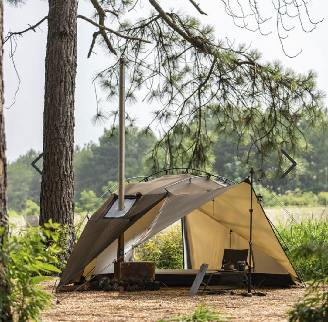 【POMOLY Dune Soloテント】＋【DODグランドシート】セット売り