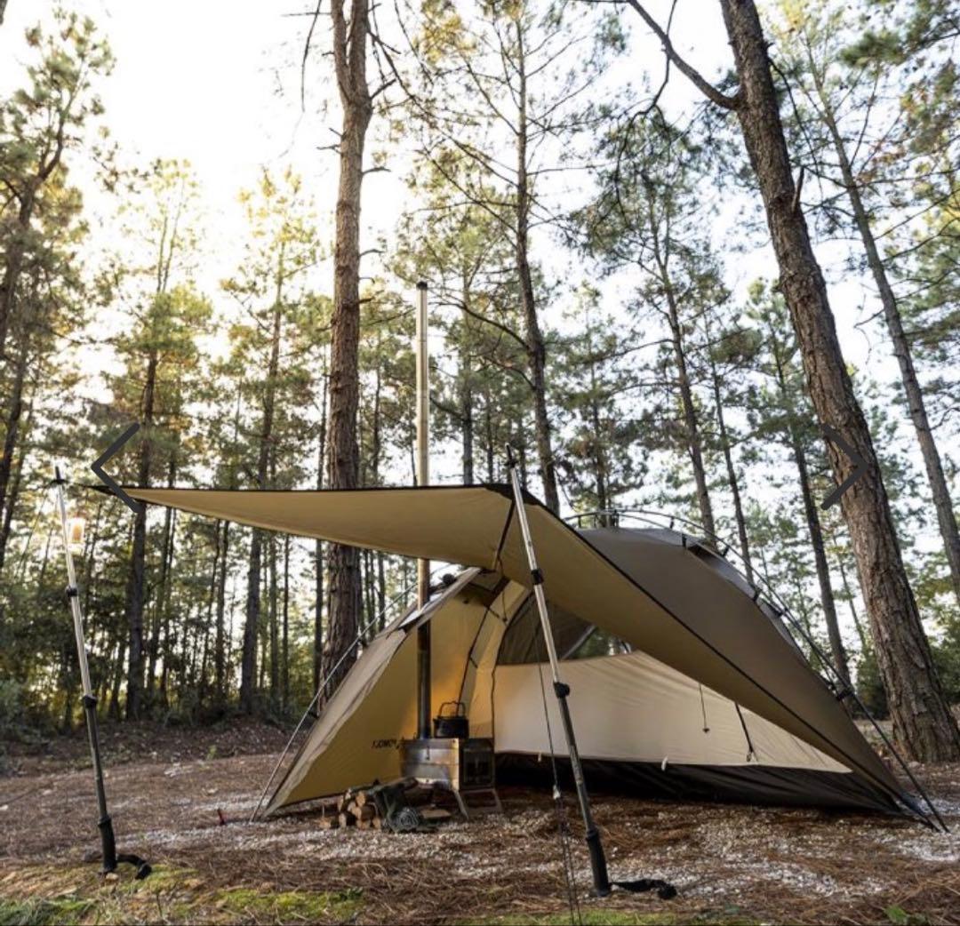 【POMOLY Dune Soloテント】＋【DODグランドシート】セット売り