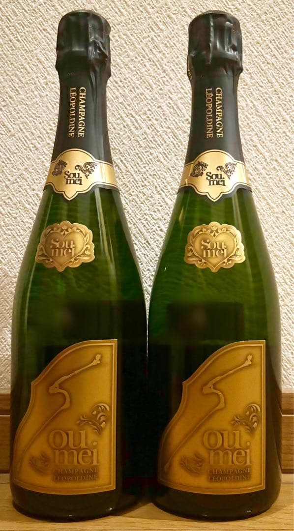 ソウメイ ブリュット シャンパン 750ml 2本セット