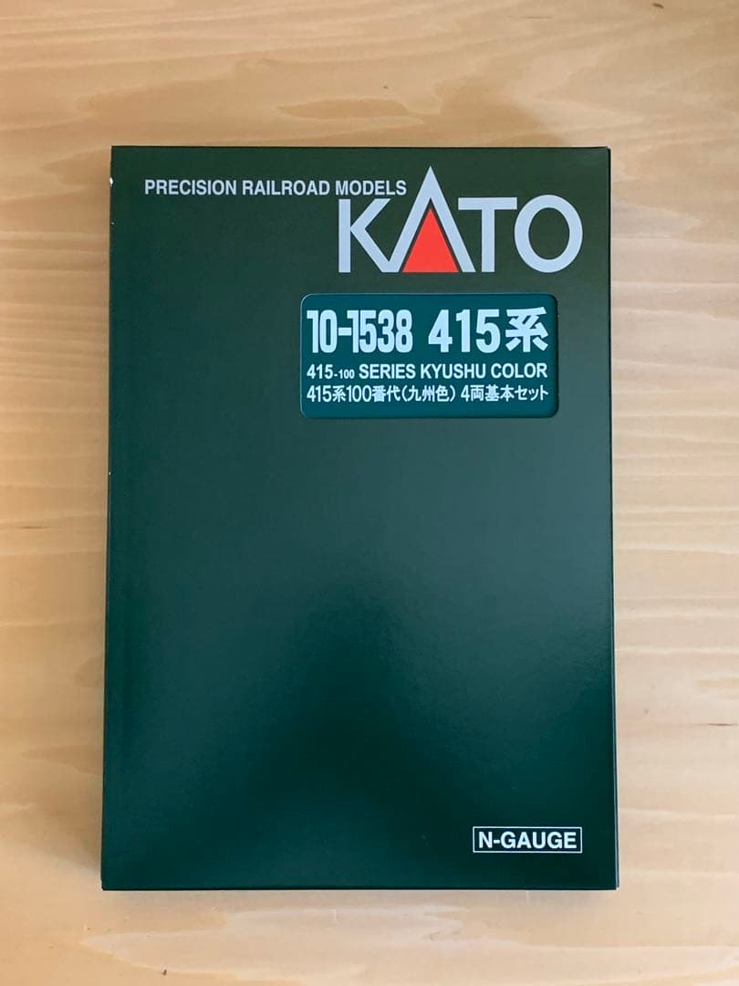 KATO 415系100番台 九州色 基本+増結 8両セット　試走のみ