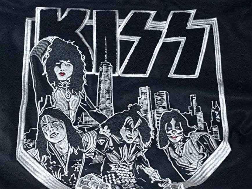 KISS バンドジャージージャケット