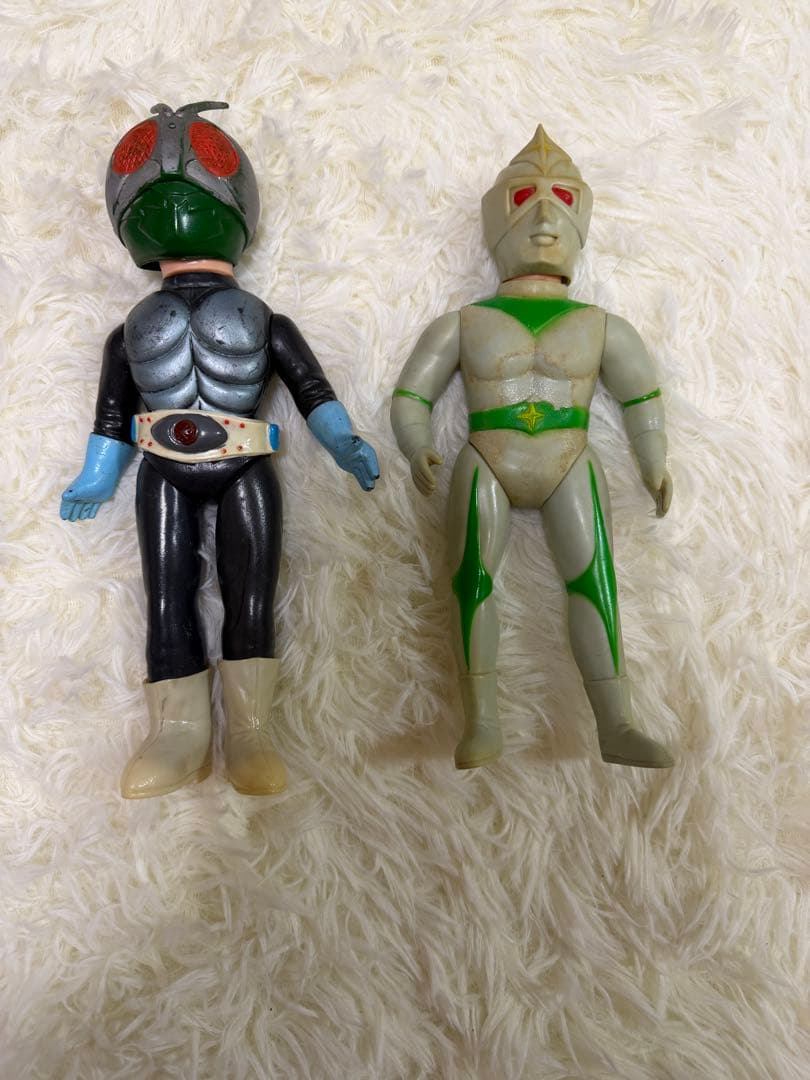 仮面ライダー旧1号銀　& ブルファク　ミラーマン　セット