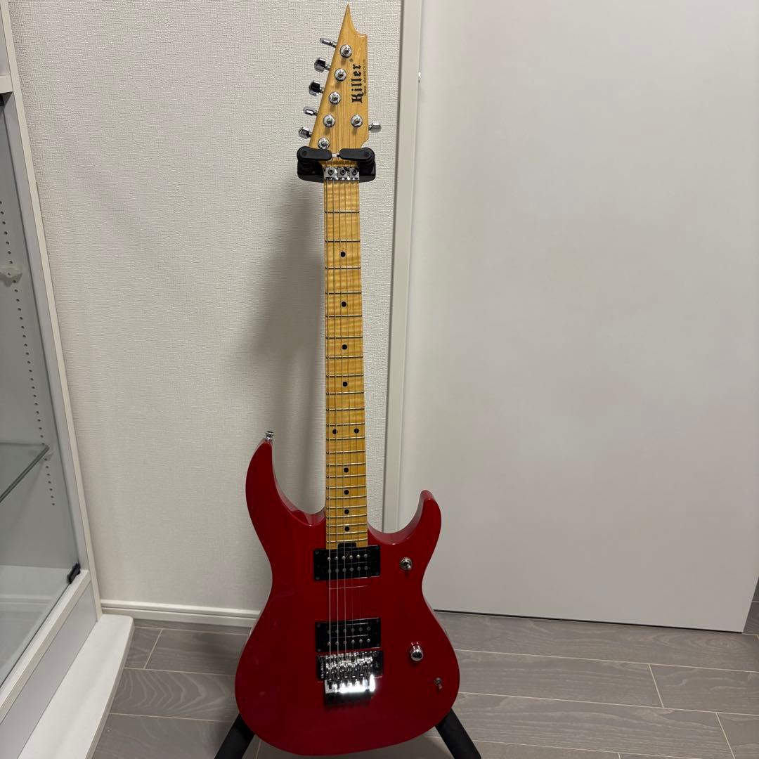 ギター Killer KG-Fascist See-through Red