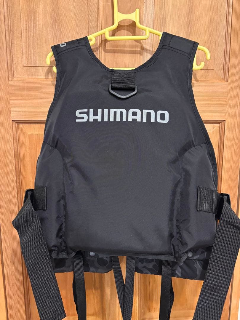 【中古】SHIMANO フィッシングベスト ／ゲームベストライト/VFー068T
