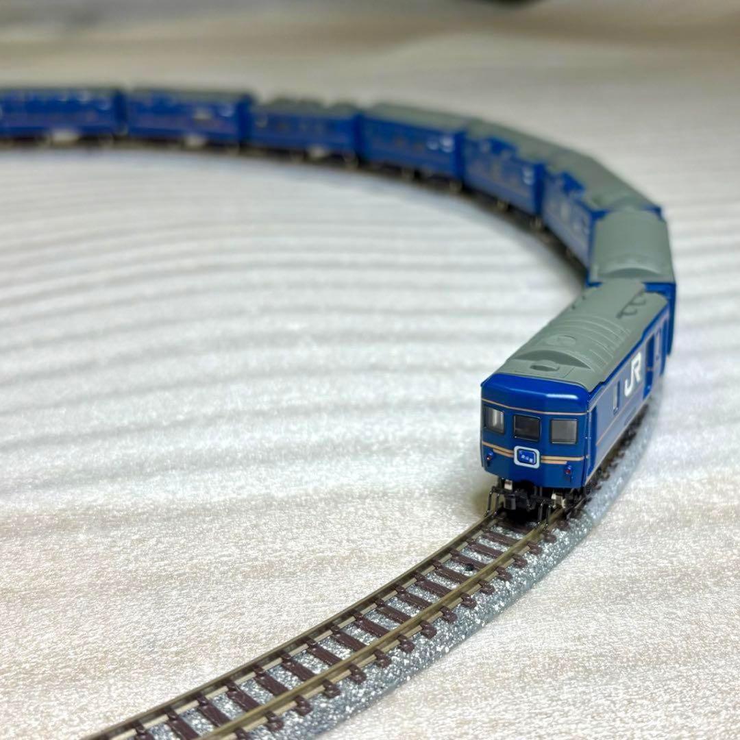 Bトレイン 北斗星フル編成＋EF510、ED79、DD51重連 N化機関車動力化