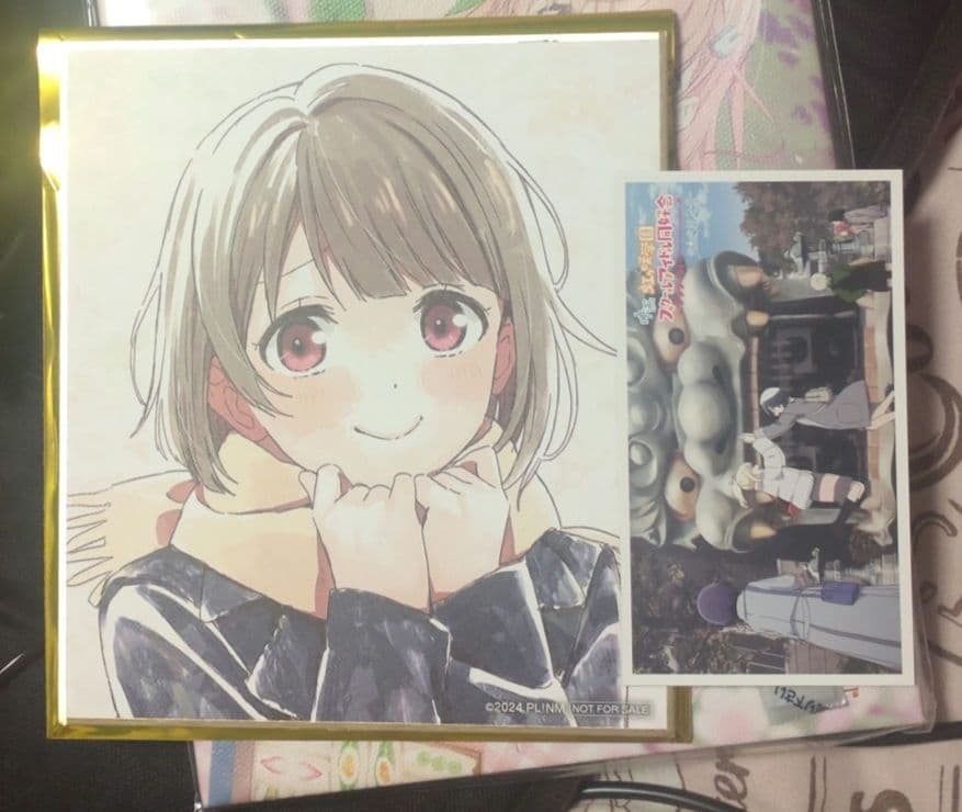 虹ヶ咲　アクリルカード10種　蓮ノ空のラッキーくじのアクスタと缶バッジのまとめ