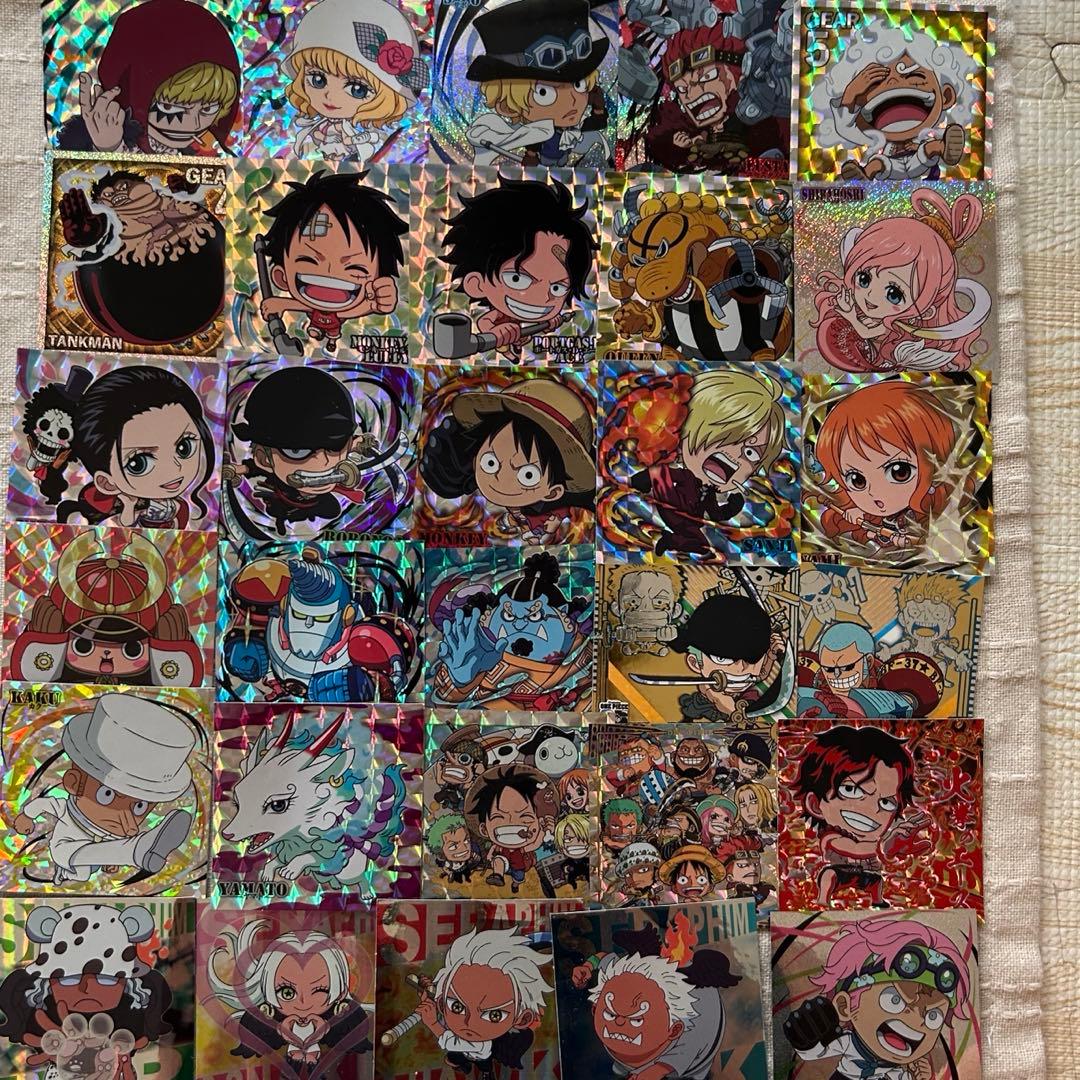 ワンピースシールウエハース　まとめ売り114枚