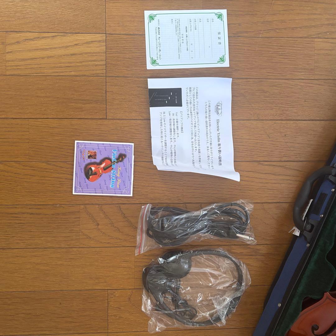 【未使用品】HALLSTATT EV-30 エレキバイオリン ハルシュタット