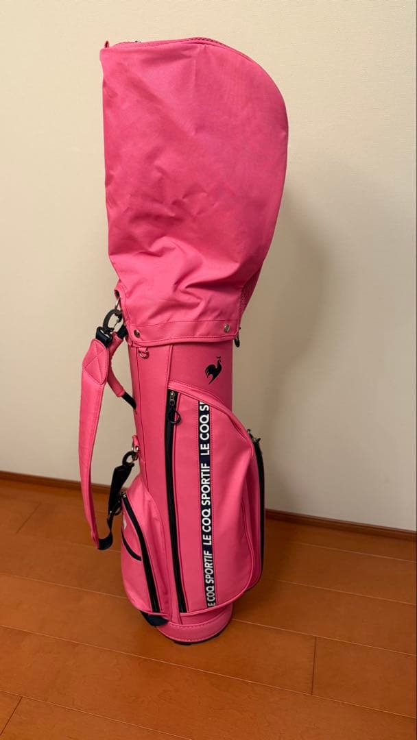 ルコックゴルフ ゴルフ キャディバッグ 超軽量　8型 約2.4kg レディース