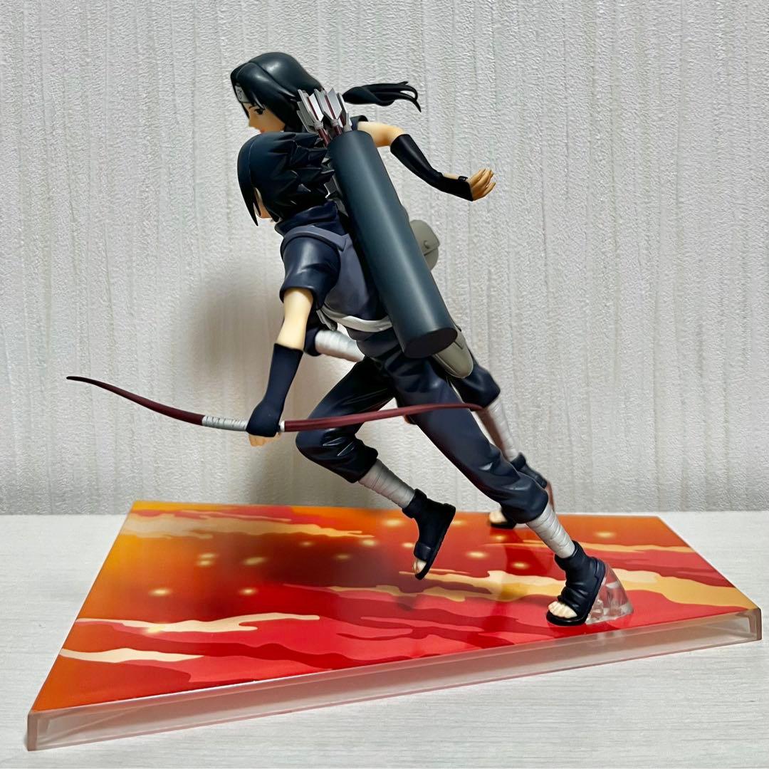 箱無し NARUTO ナルト うちはイタチ＆サスケ 幼少期 フィギュア GEM