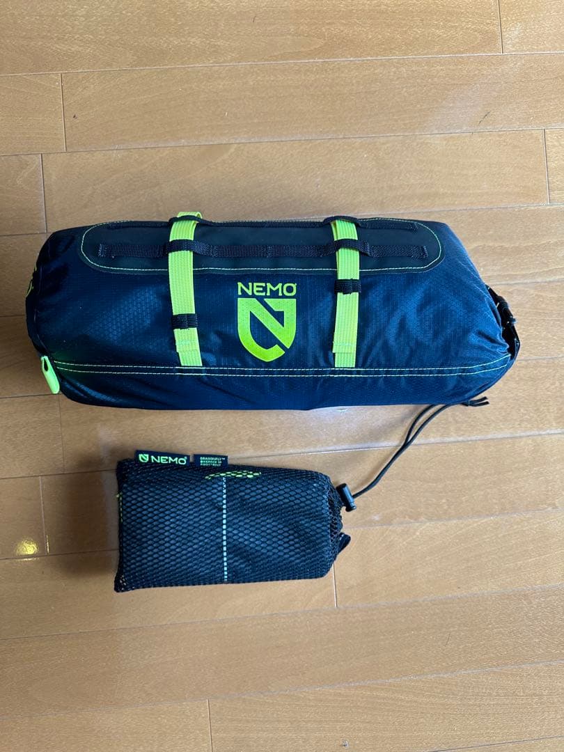 ニーモ ドラゴンフライバイクパック 1P (フットプリント付き)