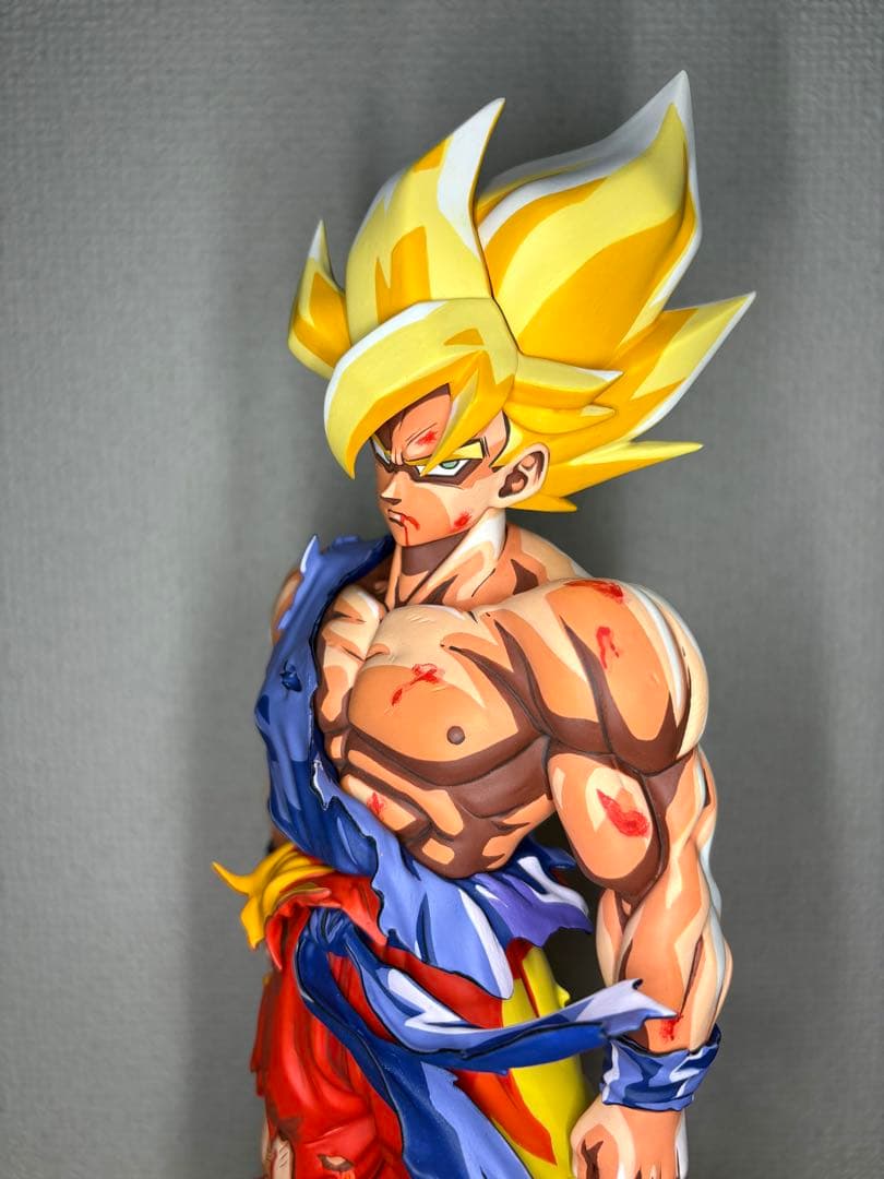 ドラゴンボールZ 伝説の超サイヤ人 孫悟空 二次元リペイント フィギュアTV色