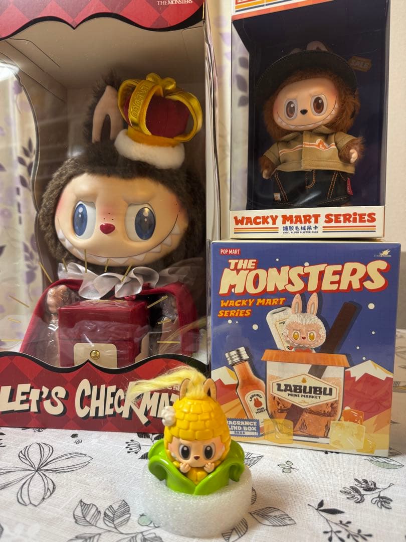 LABUBU 4個セット ^_−☆