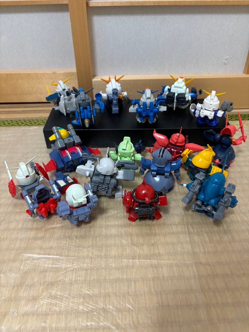完成品 昭和BB戦士 SDガンダム 16体まとめ売り 箱、説明書、ランナー等あり