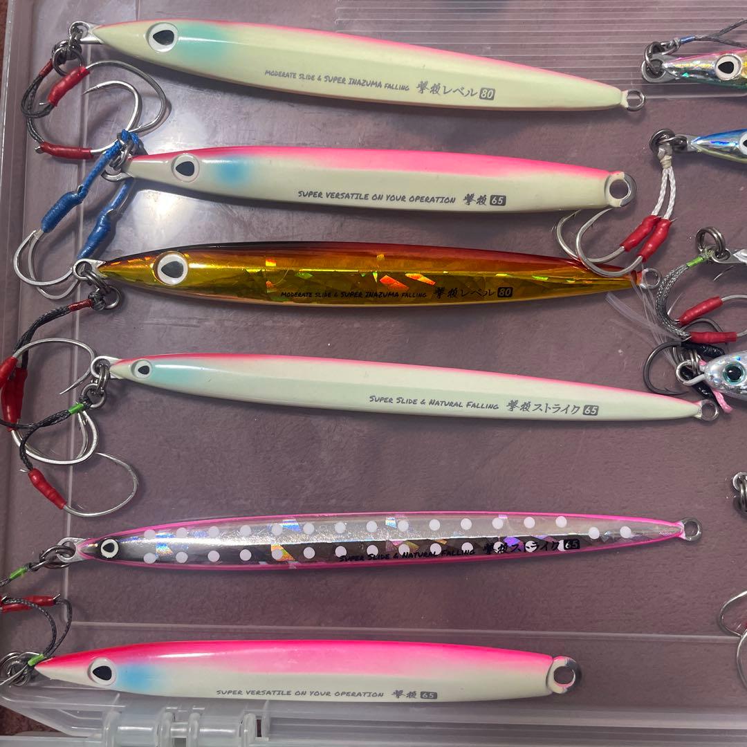 ★引退セット　メタルジグ 20個セット 撃投レベル　 撃投ストライク