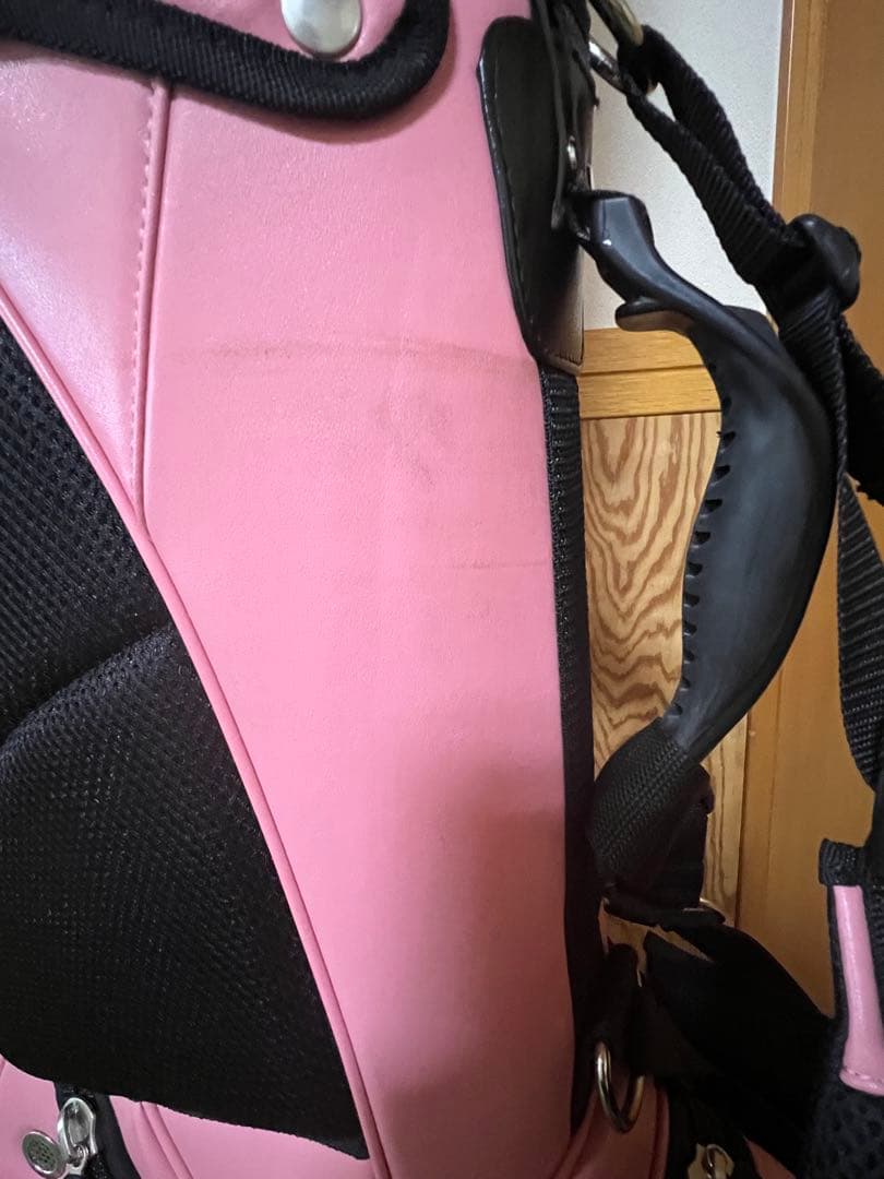 PEARLY GATES ピンクキャディバッグ