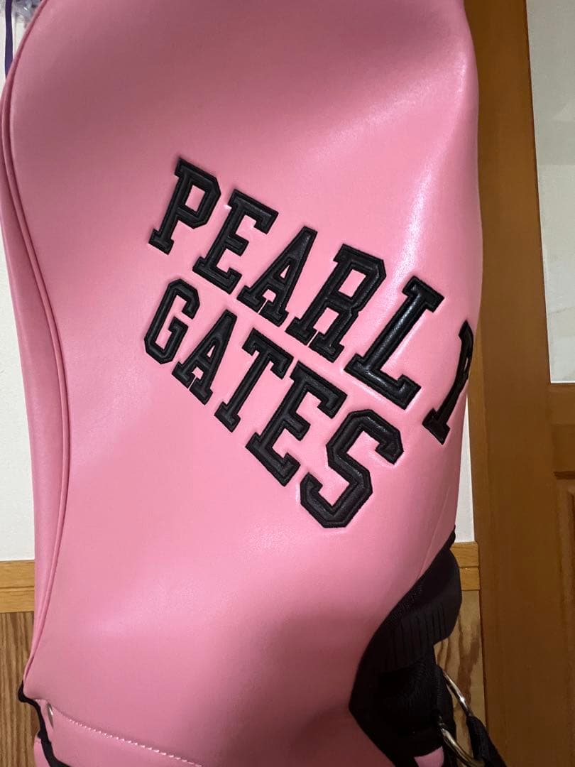 PEARLY GATES ピンクキャディバッグ