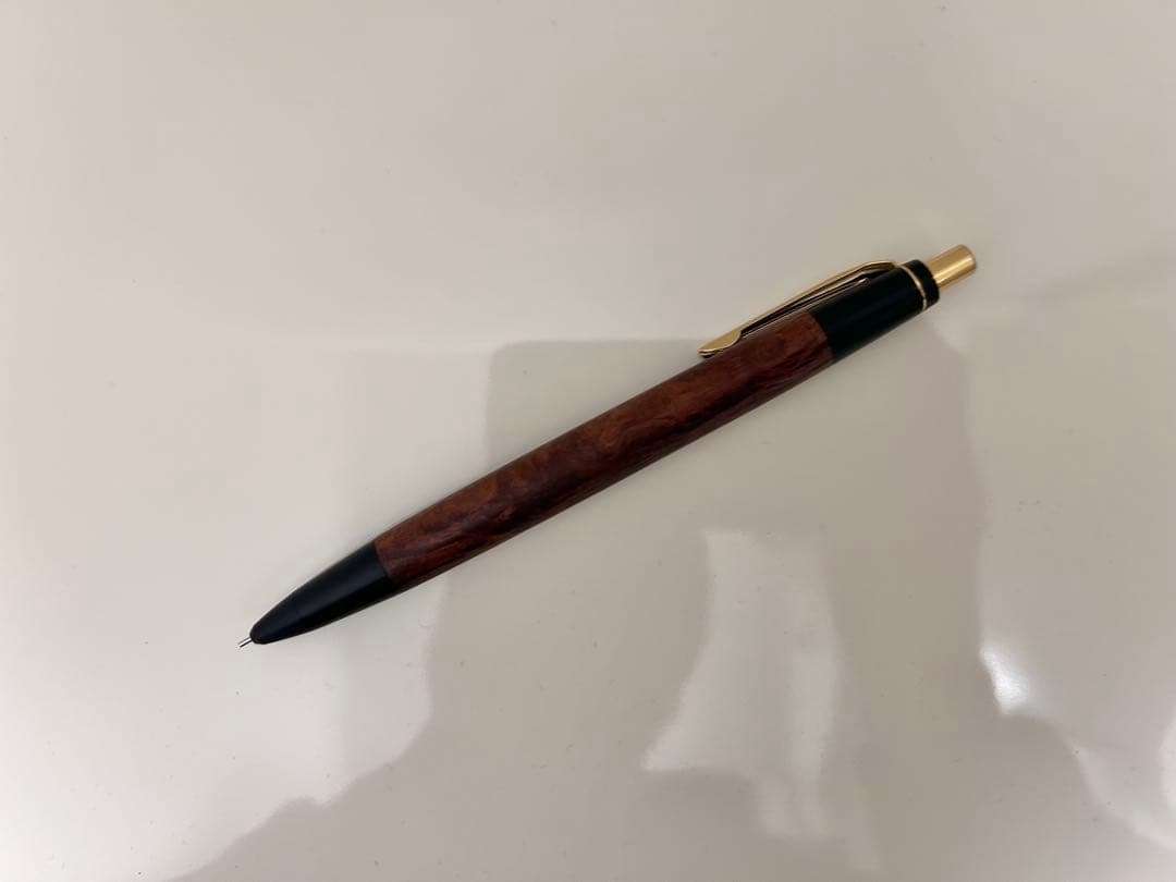 野原工芸　シーオーク　シャーペン　ゴールド金具 固定式口金