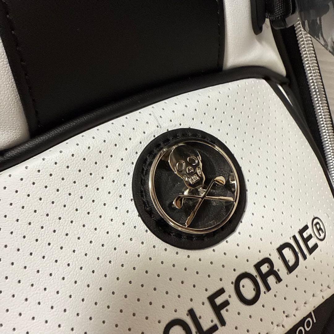 MARK & LONA ゴルフバッグ ホワイト　キャディ