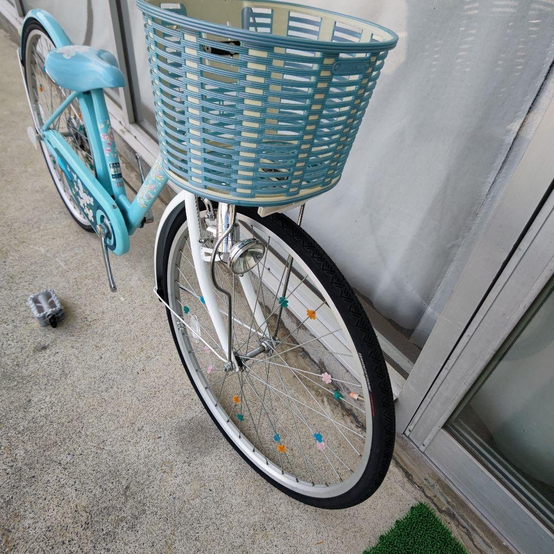 山口県発 ブリヂストン エコパル 26型 EP605 ブルー 在庫処分展示品