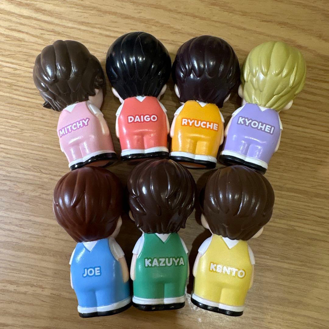 なにわ男子 指人形 7体