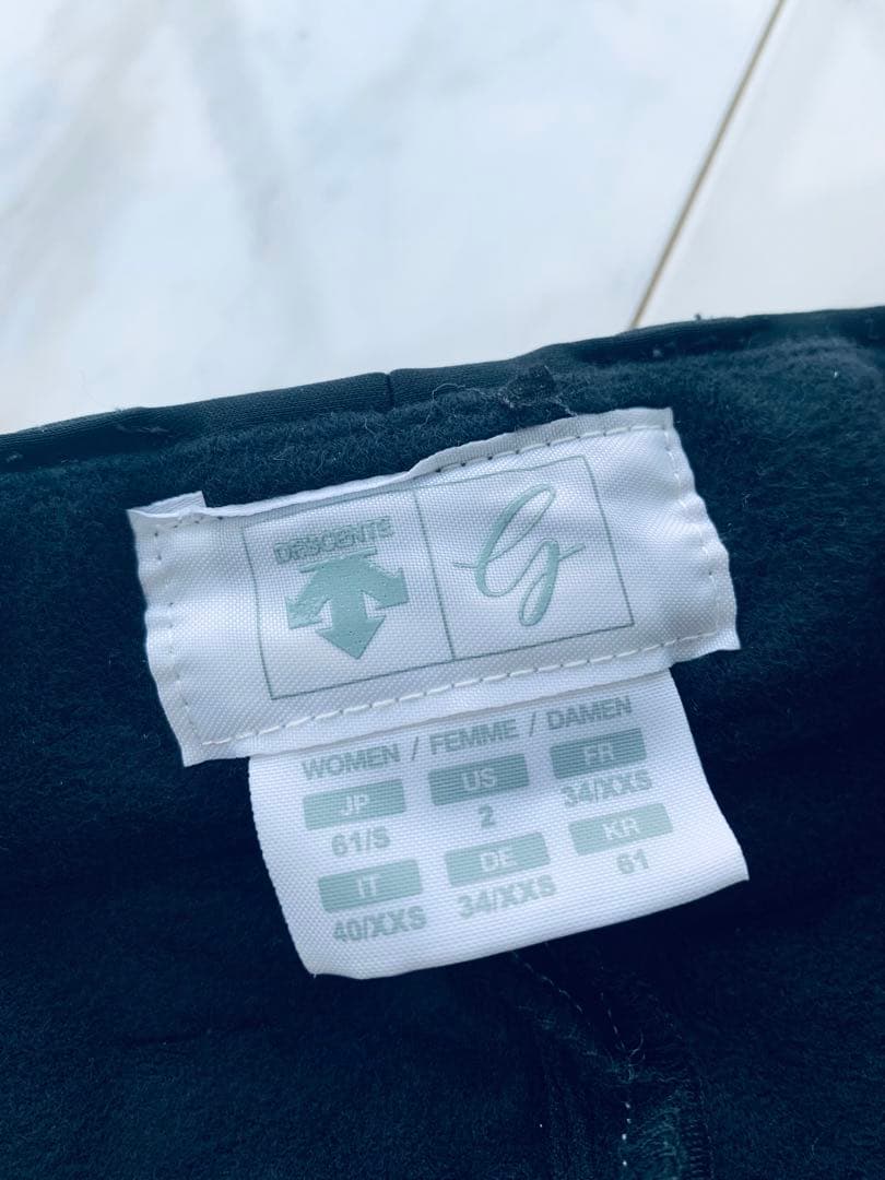 デサント　裏起毛　ゴルフパンツ