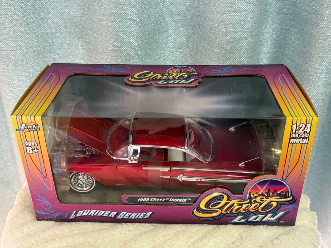 Jada Toys 1960 シボレー インパラ 赤 ローライダーシリーズ　絶版