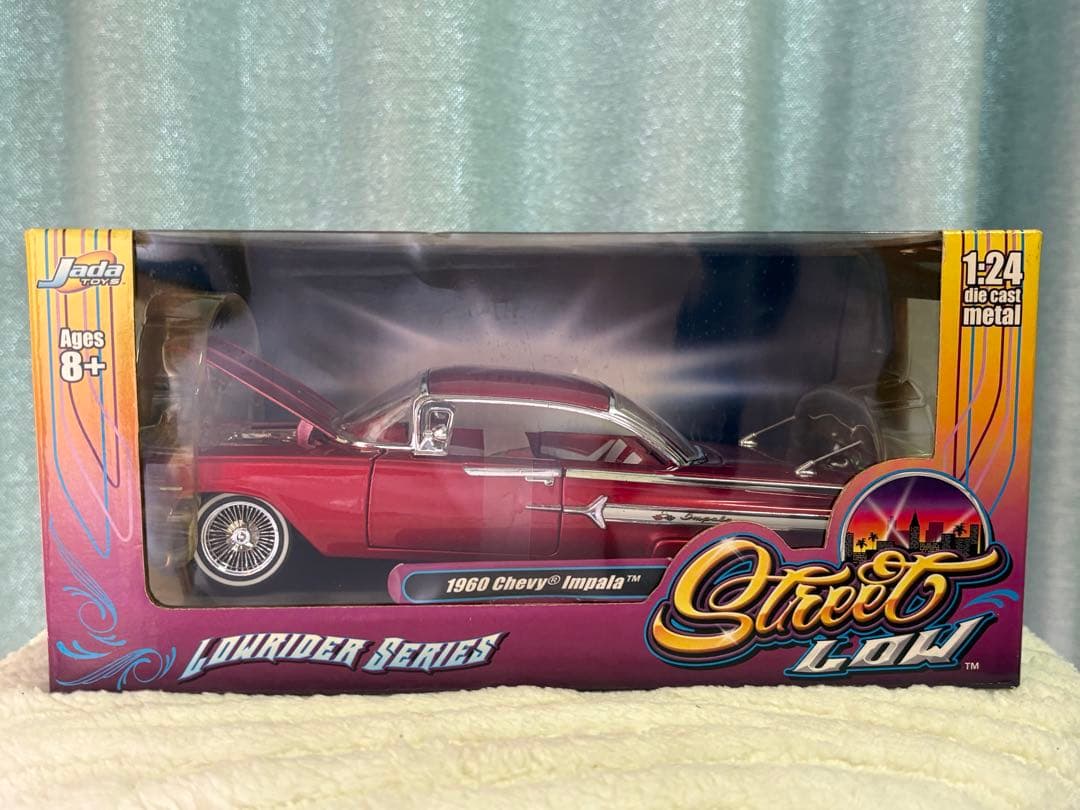 Jada Toys 1960 シボレー インパラ 赤 ローライダーシリーズ　絶版