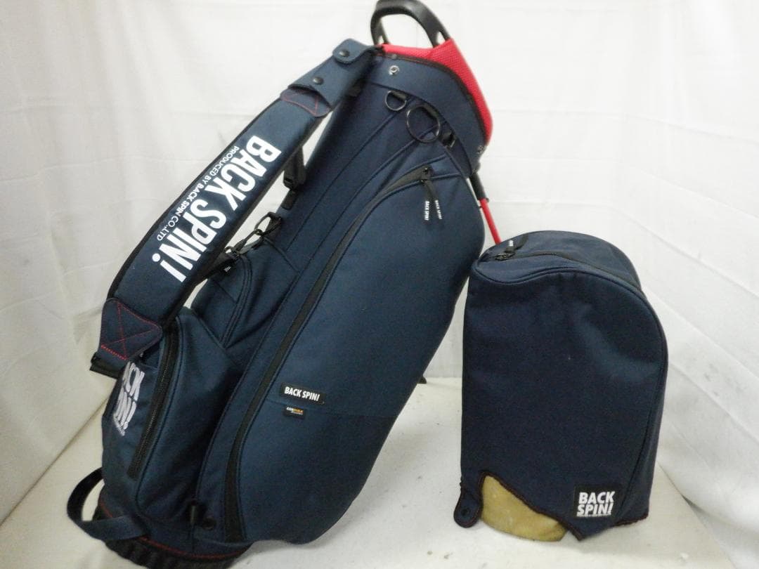 BACK SPIN!★バックスピン★9.0型★美品★スタンド(NV)
