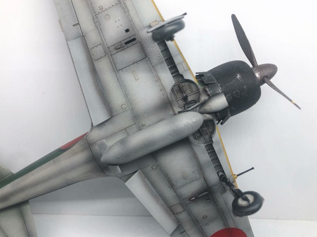 【海賊プラモデル屋完成品】 1:48 撃墜王の岩本徹三乗機
