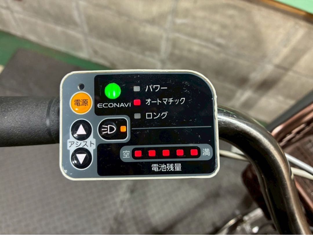 №8169 電動自転車　パナソニック　ビビlight U 24インチ ブラウン