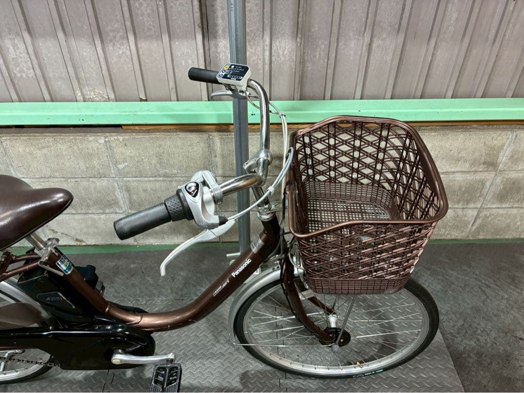 №8169 電動自転車　パナソニック　ビビlight U 24インチ ブラウン