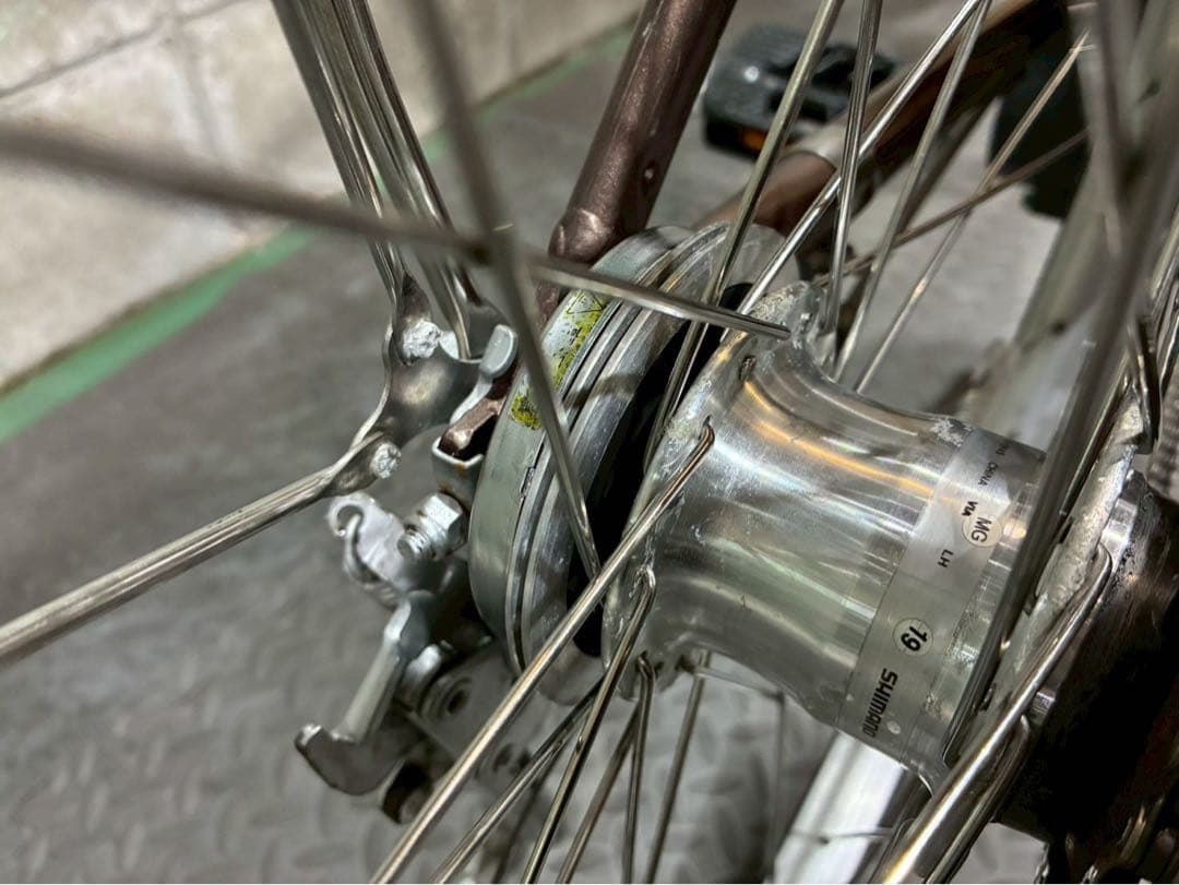 №8169 電動自転車　パナソニック　ビビlight U 24インチ ブラウン