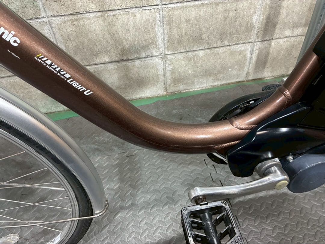 №8169 電動自転車　パナソニック　ビビlight U 24インチ ブラウン
