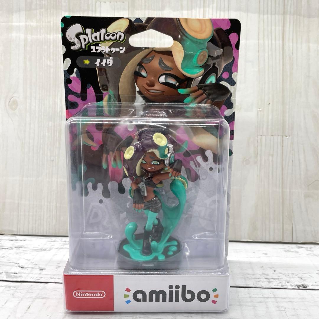 新品未開封 amiibo スプラトゥーン まとめ売り イカ アオリ ヒメ イイダ
