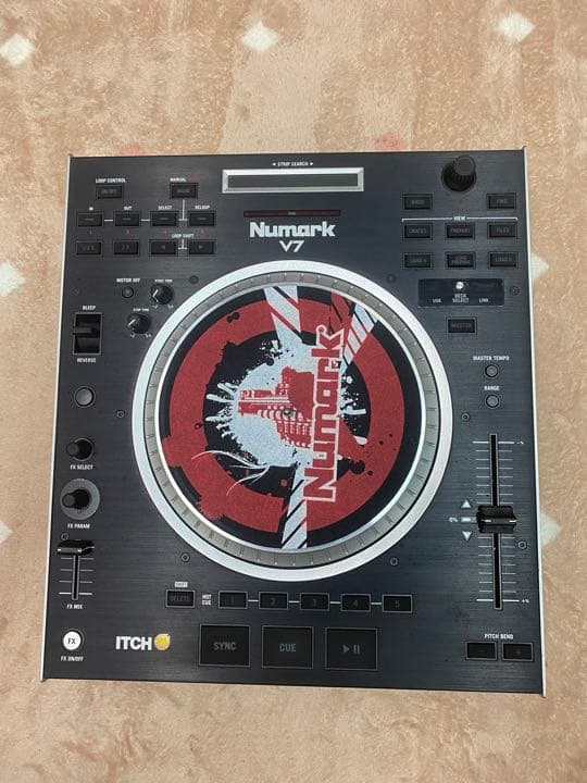 【PCDJコントローラー】Numark v7【ターンテーブル】＃1