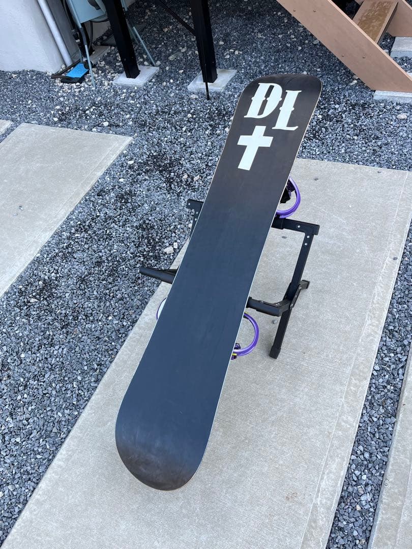 スノーボードセット　デスレーベル　デスマシーン153