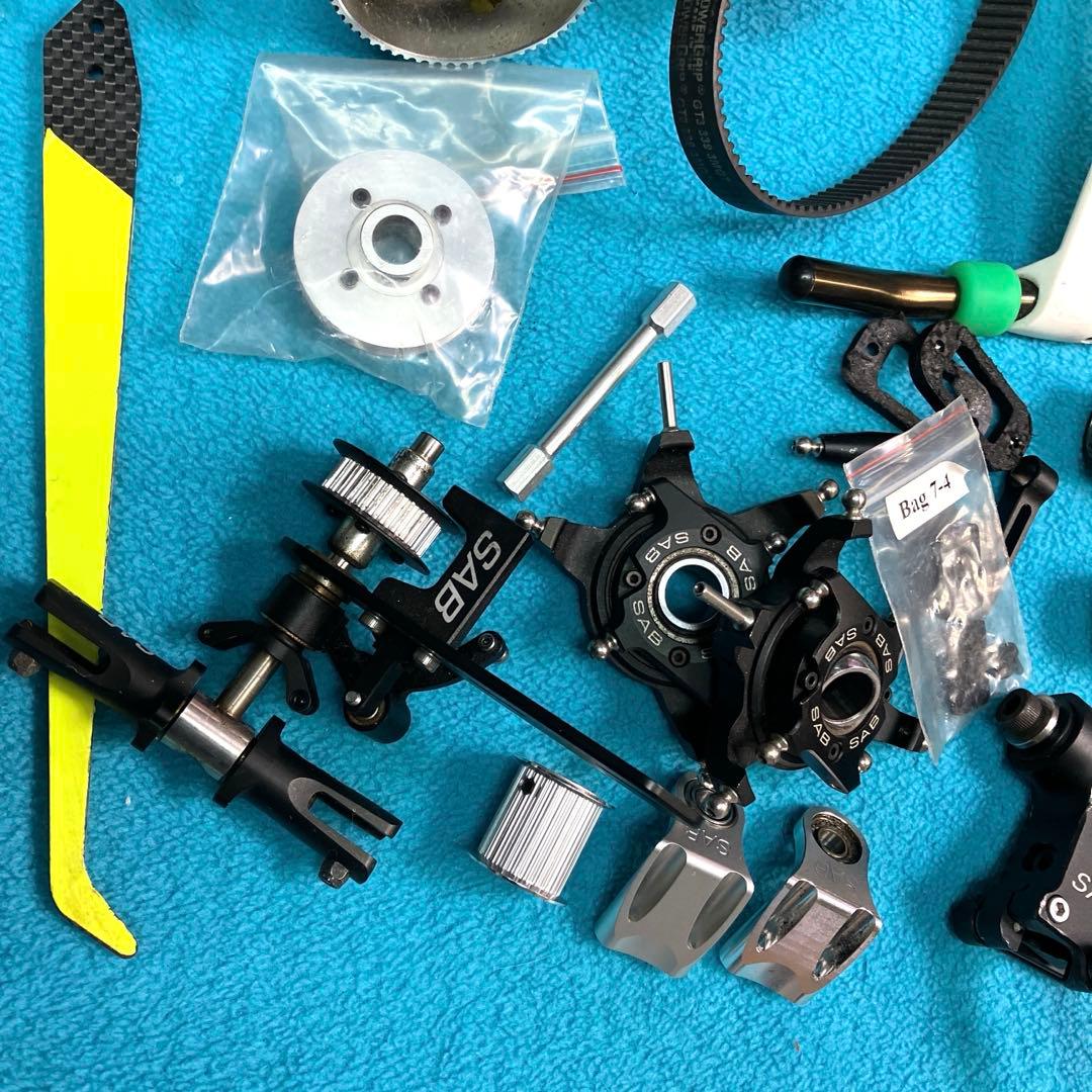 RCヘリコプター GOBLIN 電動700クラス ジャンクパーツ