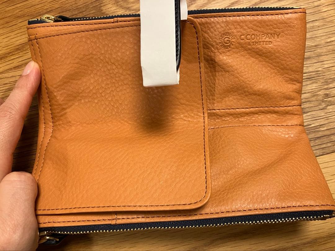 新品‼️プレミアム版ルポプリモ ・ペンケース C COMPANY ネイビー　濃紺