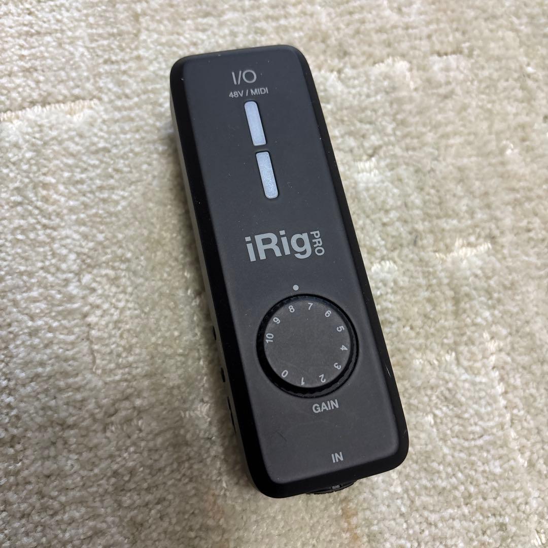 iRig Pro I/O オーディオインターフェイス PSU 3A付属