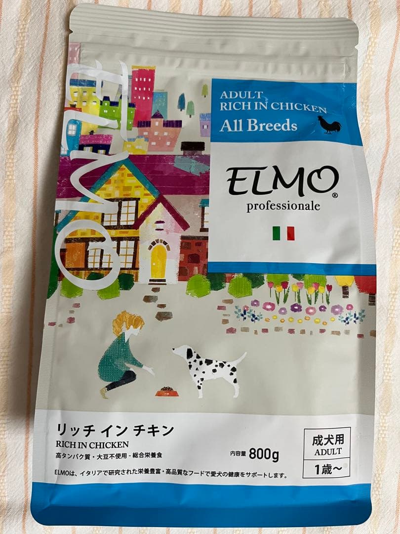 ELMO ドライフード アダルト リッチインチキン7.8kg セット
