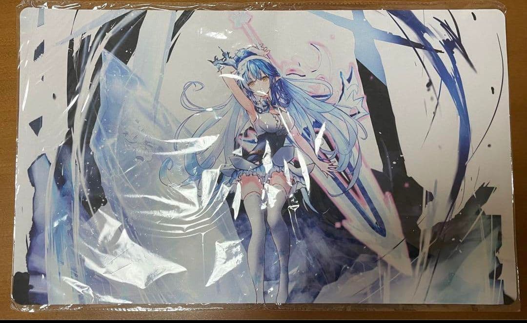 氷&大剣 雪花ラミィのプレイマット・スリーブ 新品未開封