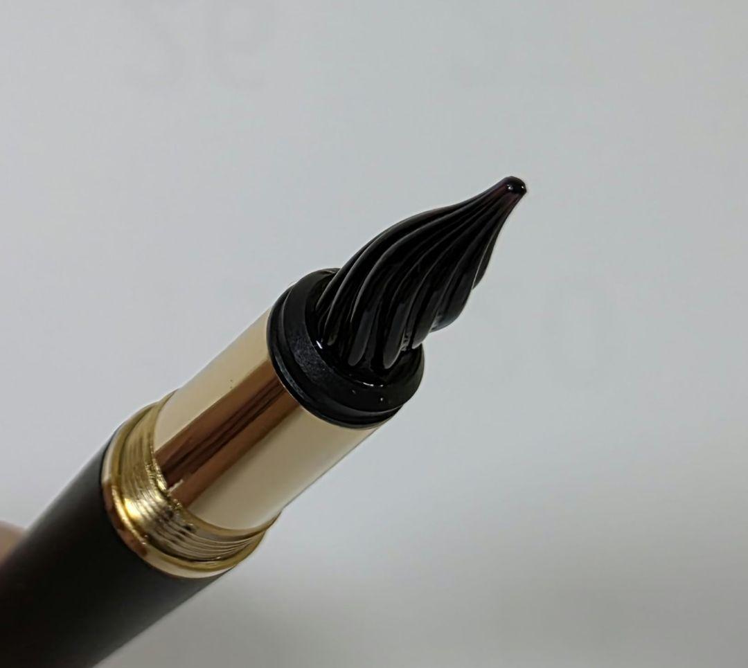 雅流ヤーチンスタイル　ガラス万年筆　ショートタイプ