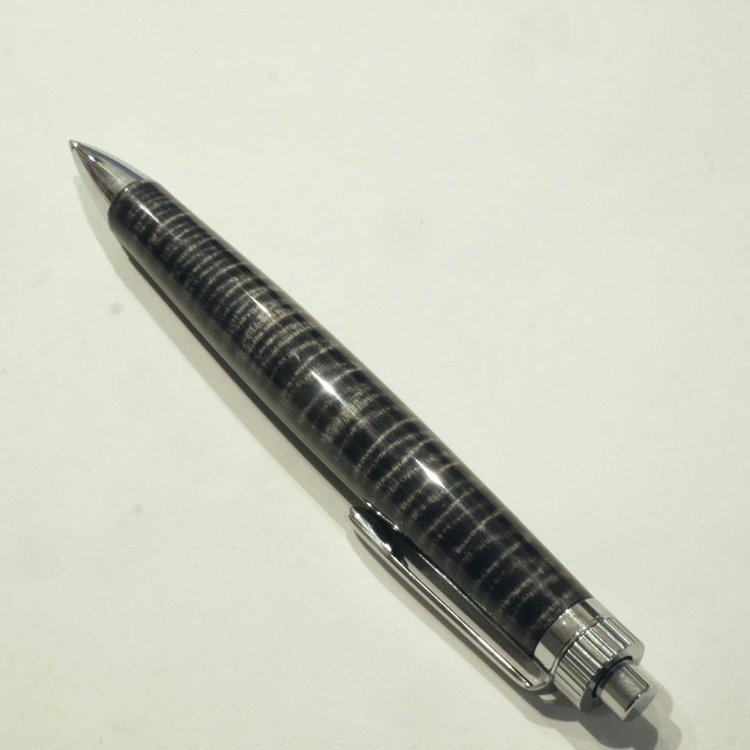 木軸ペン　ラッカー仕上げ　楽器　ギター　極上杢