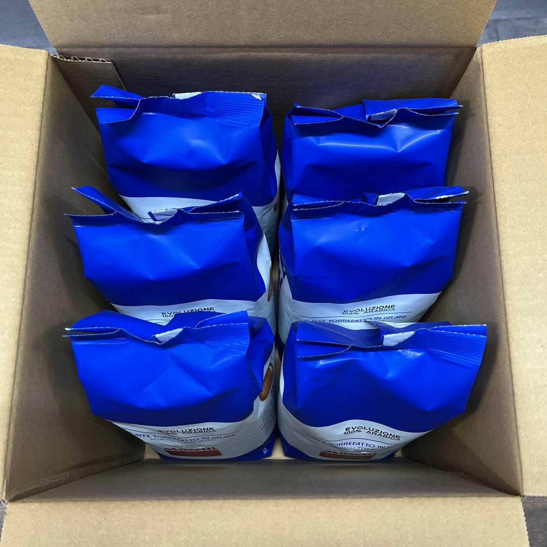 デロンギ　コーヒー豆　Musetti EVOLUZIONE 500g 6袋セット