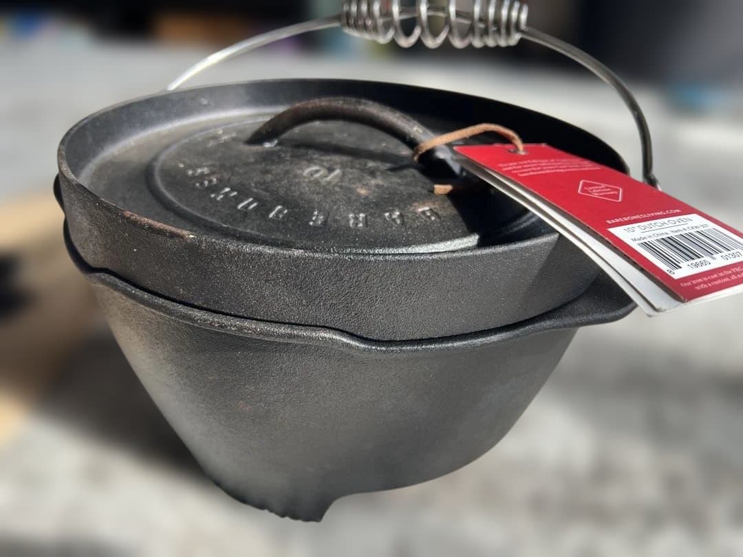 ベアボーンズ 10インチ　ダッチオーブン+スノーピーク リフター