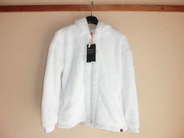 new balance golf　ボアフリース 防風フルジップ フーディー