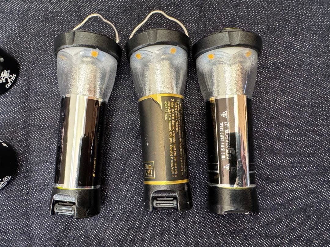 ゴールゼロライトハウスマイクロフラッシュ(ステッカー)3点　ゼロキャップ2個