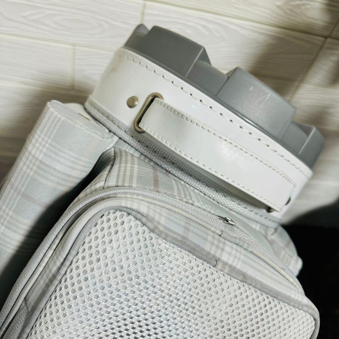 NIKE キャディバッグ　10分割　レディース　チェック　ナイキ　ゴルフ